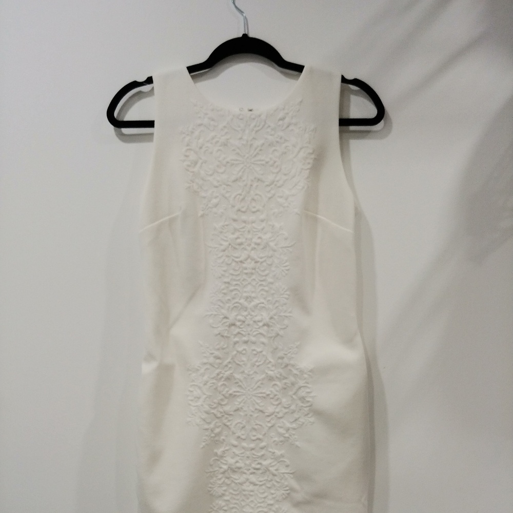 Ann Taylor White office work dress - Size 2 NWOT